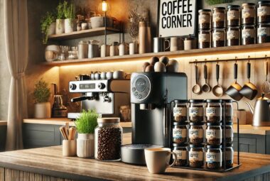 coffee station organizer