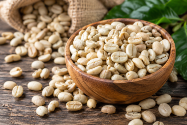white coffee beans​