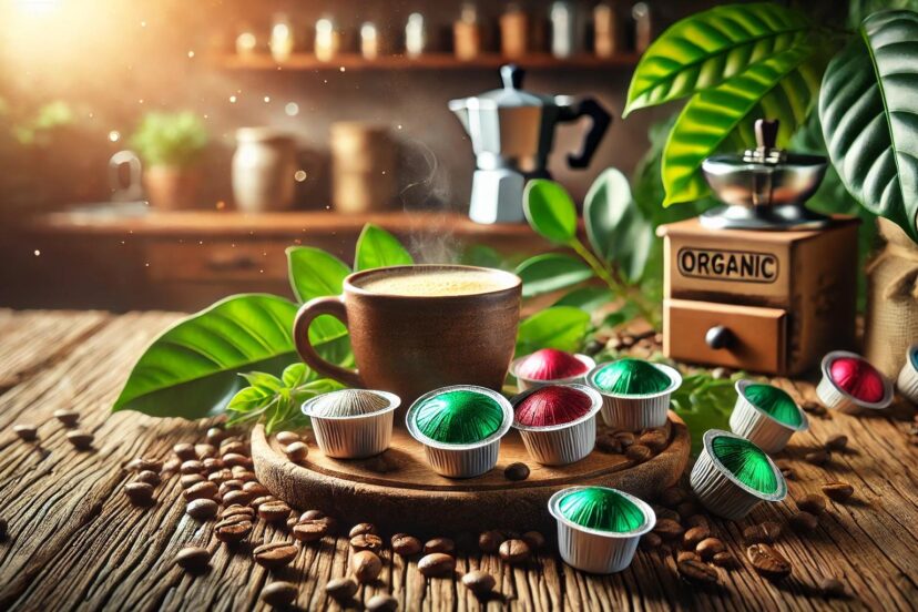 organic coffee pods