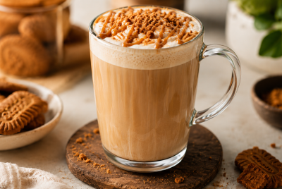 cookie butter latte